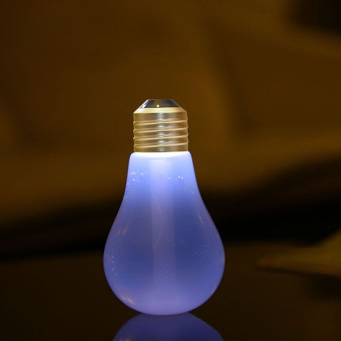 UnitedPlug 400ml Electric USB Mini Portable Travel Home Office Ultrasonic Air Cool Mist Humidifier Colorful lights... N2