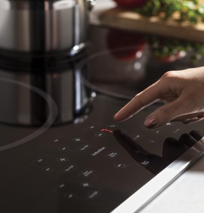 GE Profile PHP9036SJSS 36" Built-in Induction Cooktop with 5 Elements Digital Touch Controls Keep-Warm Setting...