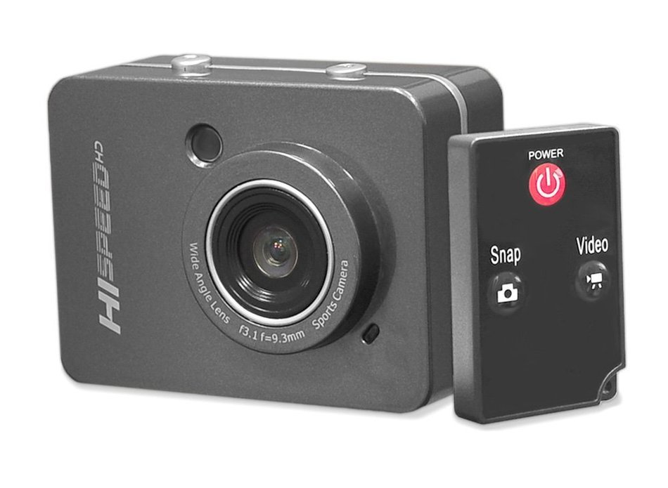Pyle PSCHD60GR Hi-Speed HD Action Camera 1080P Hi-Res Digital Camera / Camcorder with Full HD Video, 12.0 Mega... N2