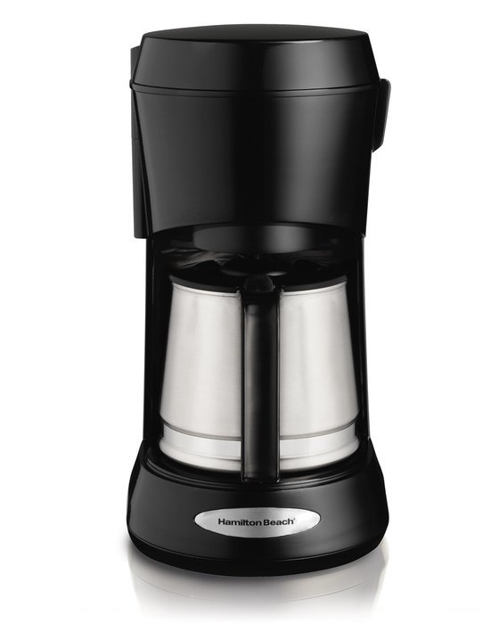 Hamilton Beach Coffee Maker with Glass Carafe, 5-Cup (48136)