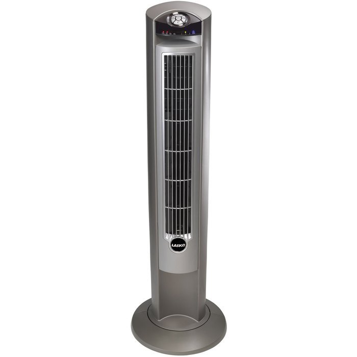 Lasko 42" Tower Fan with All NEW FRESH AIR IONIZER and Widespread Osccilation with Multiple Speeds, Built-In Timer...