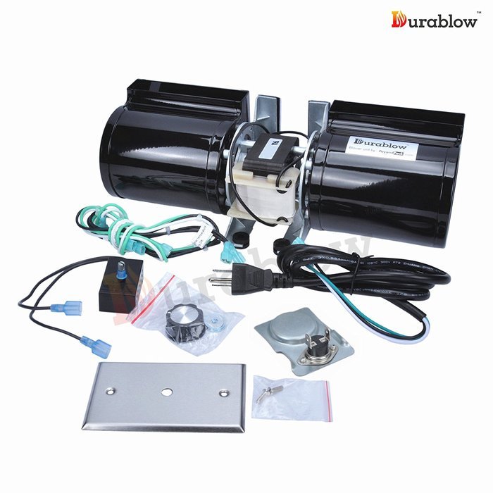 GFK-160, GFK-160A Fireplace Blower Fan Kit for Lennox, Superior, Heat & Glo, QuadraFire, Hearth & Home, Regency... N7
