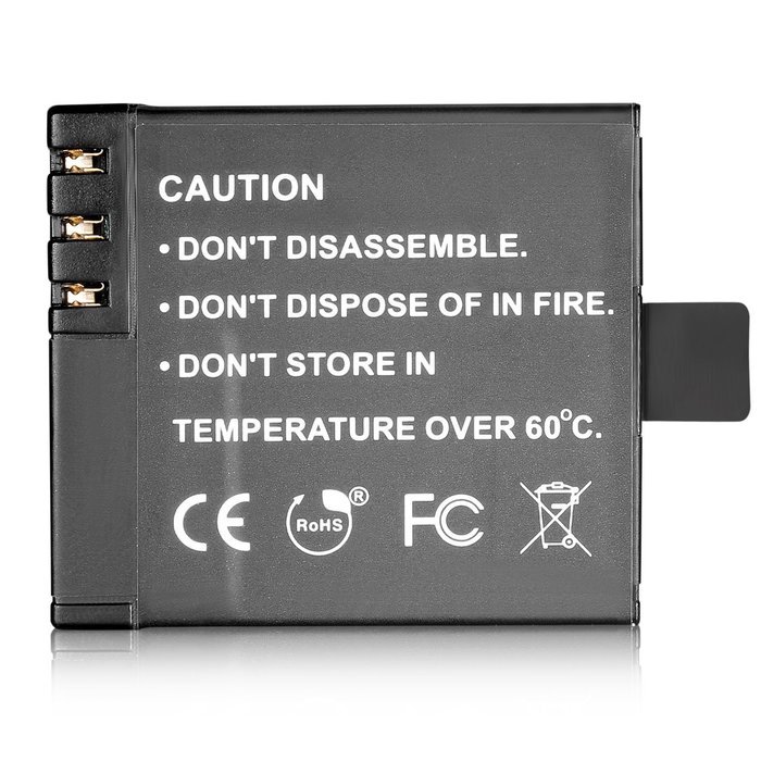 Neewer&reg; USB Dual Battery Charger with (2 Pack) 900mAh Replacement Battery for SJ4000/5000/6000/7000 of RioRand... N2