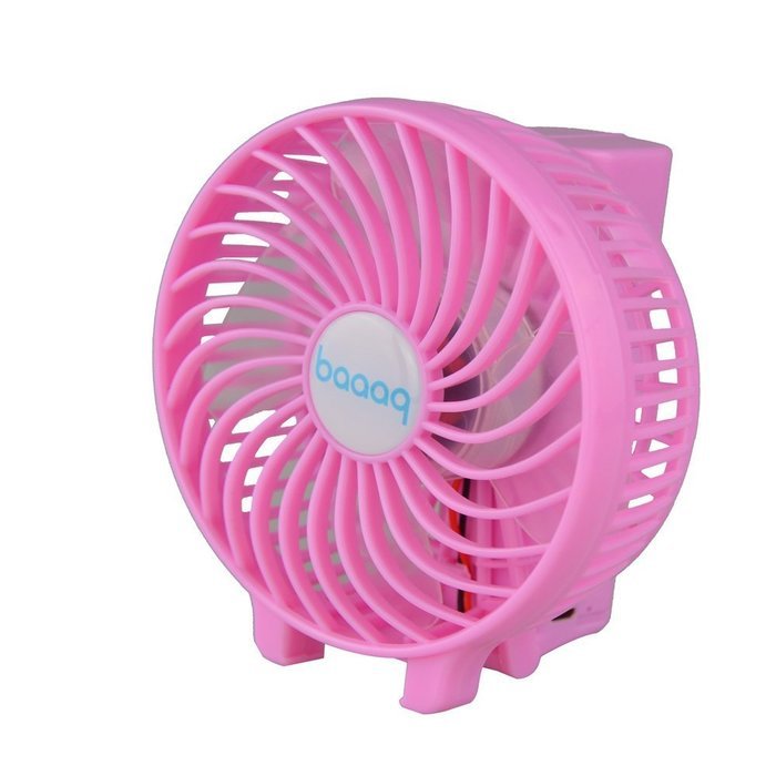 Baaaq Handheld Mini Battery Fan Foldable Fans for Home and Travel (Foldable Fans, Blue) N4