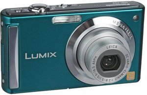 Panasonic Lumix DMC-FS3A 8.1MP Digital Camera with 3x MEGA Optical Image Stabilized Zoom (Light Blue) N3