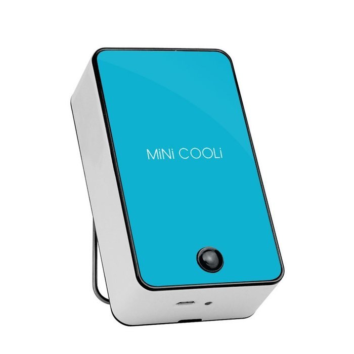 Itopfox Portable Mini Air-Conditioning Fan USB Rechargable Small Desktop Fan BU N10