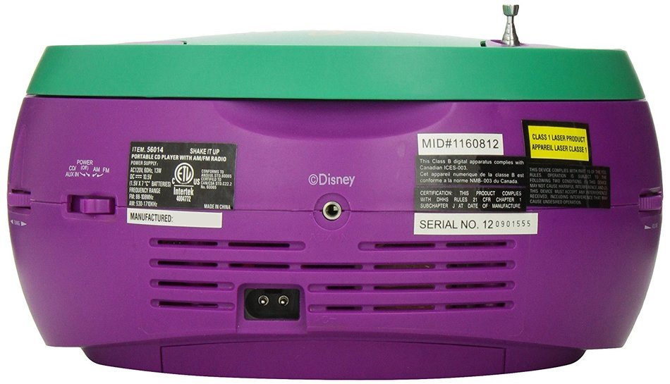 Shake It Up 56014-TRU CD Boombox (56014)
