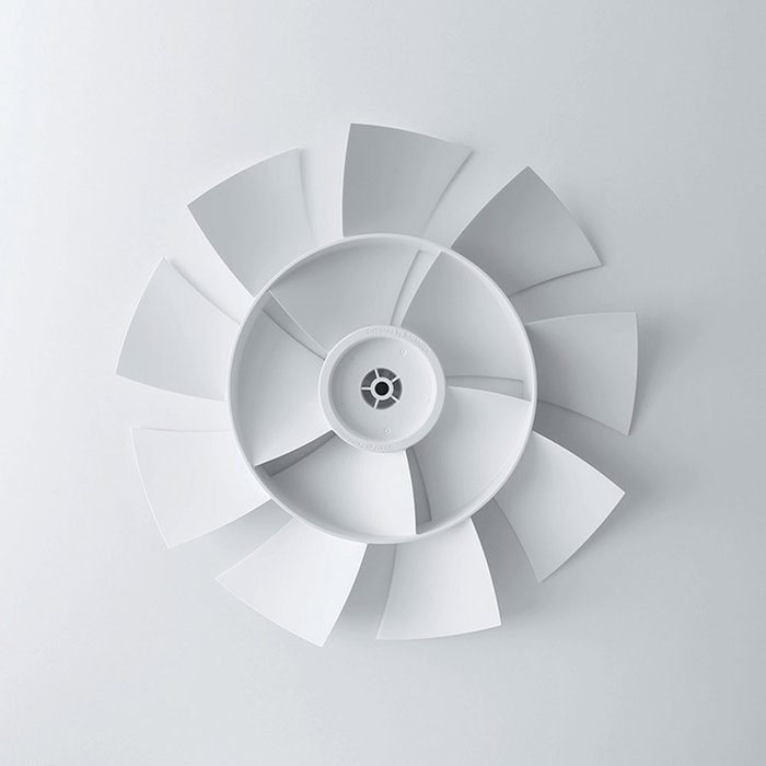 Barumyuda Dc Motor Energy Saving Fan Greenfan Japan (Japan Fan Green) White &times; Black Egf-1500-wk Made ​​In Japan N2