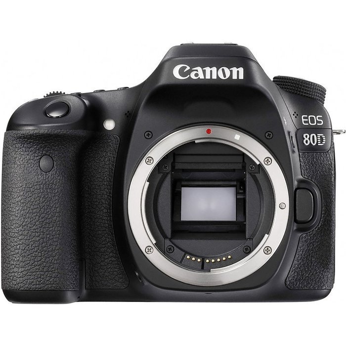 Canon EOS 80D DSLR Camera + Canon 18-55mm IS STM Lens + Canon Speedlite 430EX III-RT + 64GB Storage + Backup Battery...