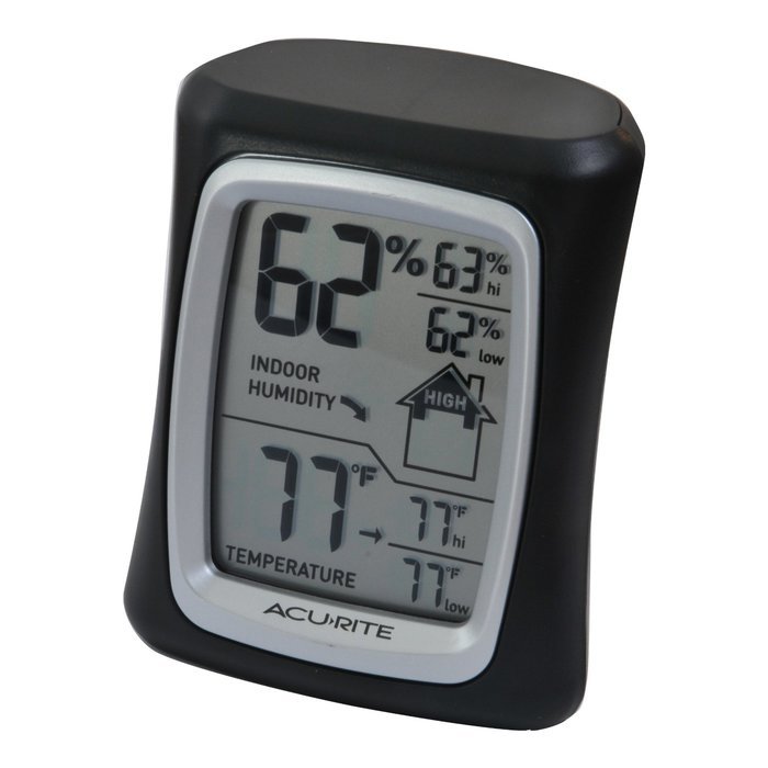 AcuRite 00325 Home Comfort Monitor, Black N3
