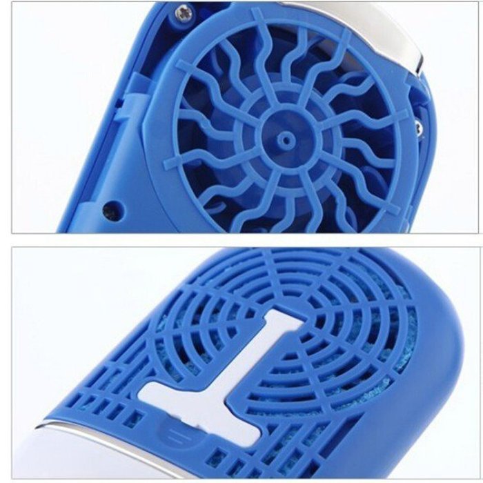 Welltop&reg; Mini Personal Fan Portable USB Rechargeable Mini Bladeless Handheld Air Conditioning Fan Bladeless Portable... N9