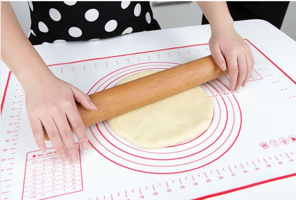 Shuowei Extra Large Silicone Baking Mat for Pastry Rolling(6040cm) N6
