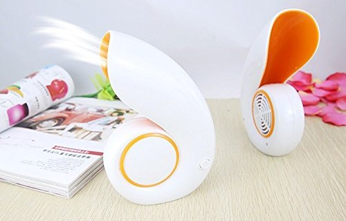 LP Mini Like Conch No Noise USB Output Electric Fan Cabinet Convenient Office, Home, Dormitory, Study, Library...