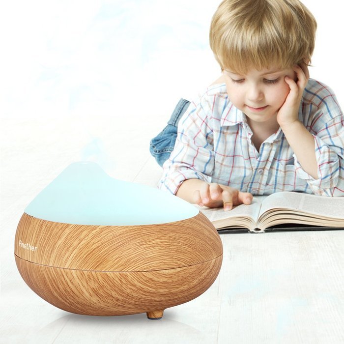 Finether 110ml Portable Essential Oil Aroma Diffuser Ultrasonic Humidifier Air Mist Aromatherapy Purifier LED... N7