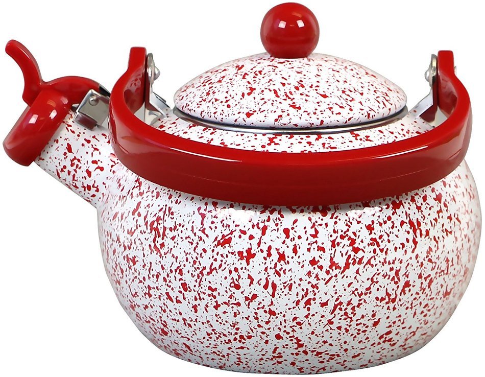 Calypso Basics 36960 Whistling Teakettle, Red N4
