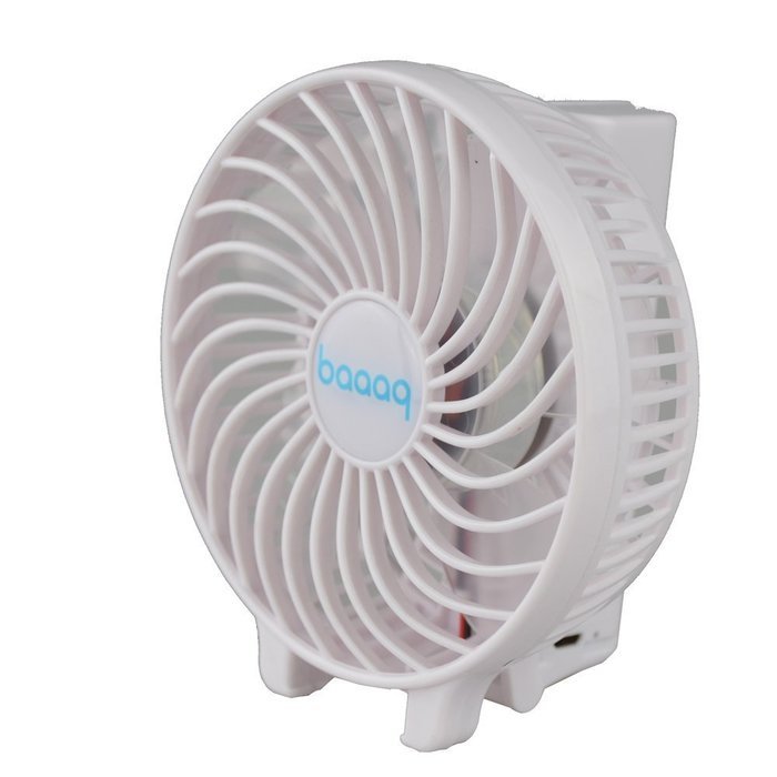 Baaaq Handheld Mini Battery Fan Foldable Fans for Home and Travel (Foldable Fans, Blue) N7
