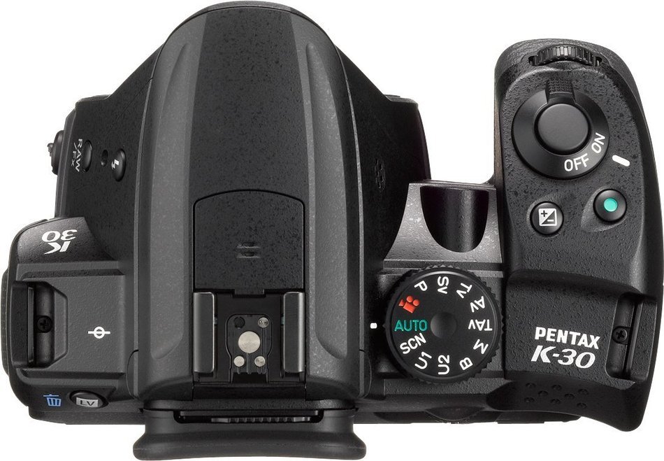 Pentax K-30 Weather-Sealed 16 MP CMOS Digital SLR with 18-55mm Lens (Black) N4