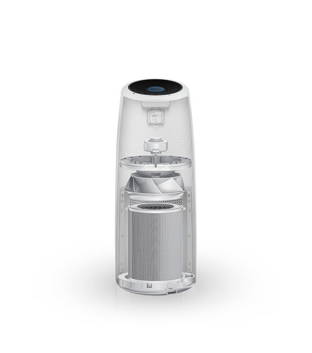 Winix NK105 Wi-Fi Enabled True Hepa Tower Air Purifier, White, Large N2