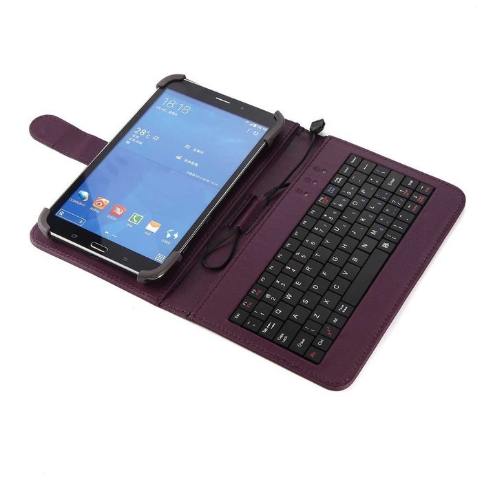 Fasttouch(tm) A13-q88 Ft-a7 7 Inch Pu Leather (7bl) Folding Folio Case Cover (Black) N8