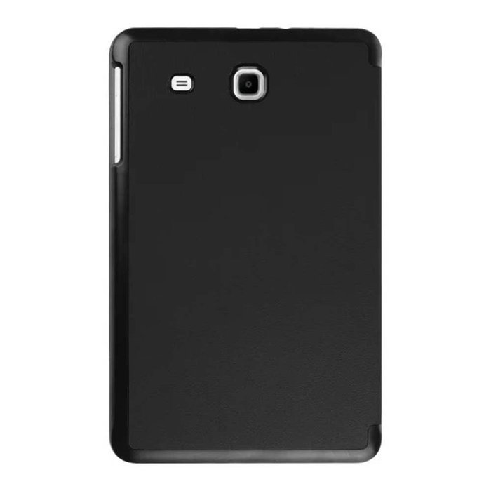 Generic Case for Galaxy Tab E 9.6-Inch T560 T561, 360 degree rotation PU Leather Slim Protective Case Cover (black) N7