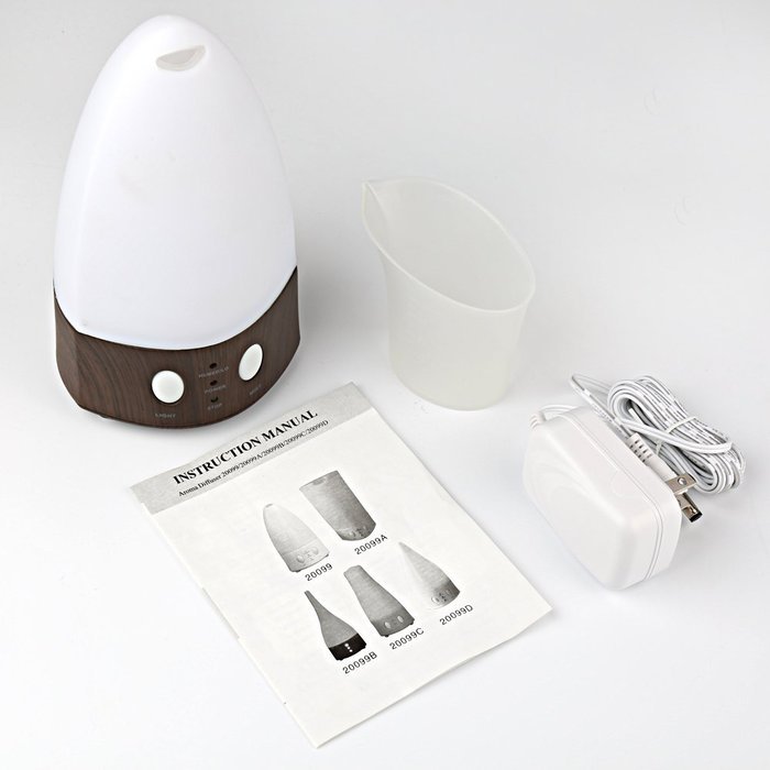 Aidodo Essential Oil Diffuser, 100ML Portable Mist Aroma Diffuser with 7 Color Changing LED Lights for Home and... N4