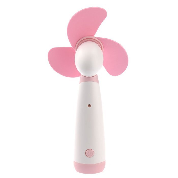Pixnor Mini Handheld Fan YGH365B Battery Powered Soft Foam Blades Cooling Fan N2