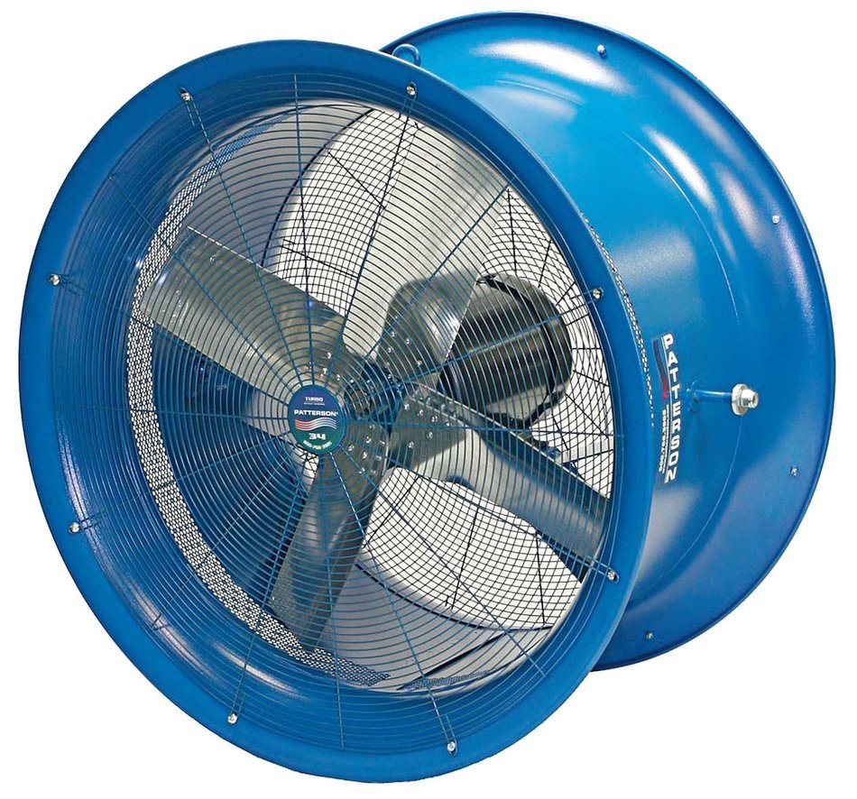 Patterson H34b-Cs High Velocity Fan, 34" , 230/460v, 3 Ph
