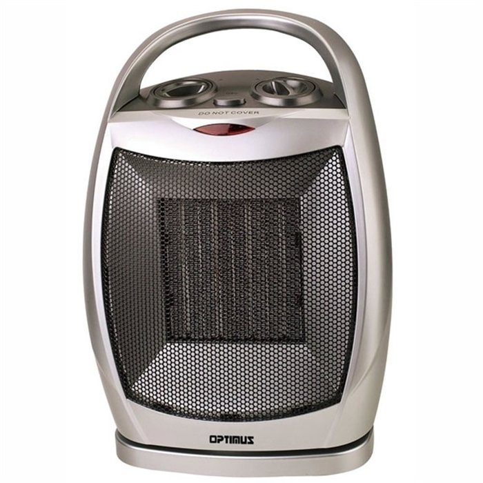 Optimus H7247 Heater Portable Oscillating Ceramic Thermostat