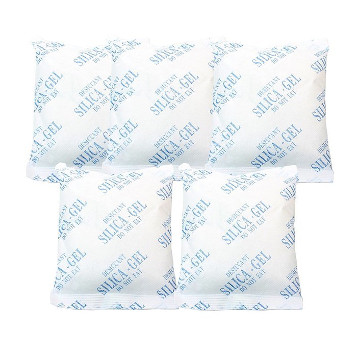 DRY&DRY HIgh Quality Silica Gel Desiccant Dehumidifiers 100 g, 5 Pack N6