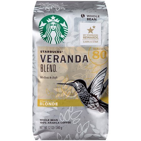 Starbucks Veranda Whole Bean 12 Oz Bag N2