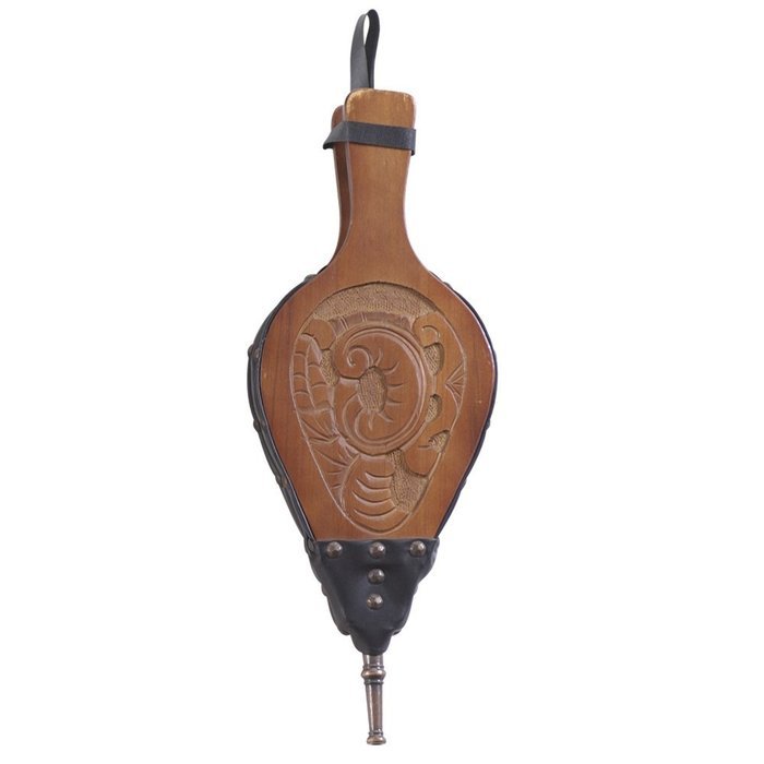 Uniflame, C-6717, 17" Hand Carved Bellow