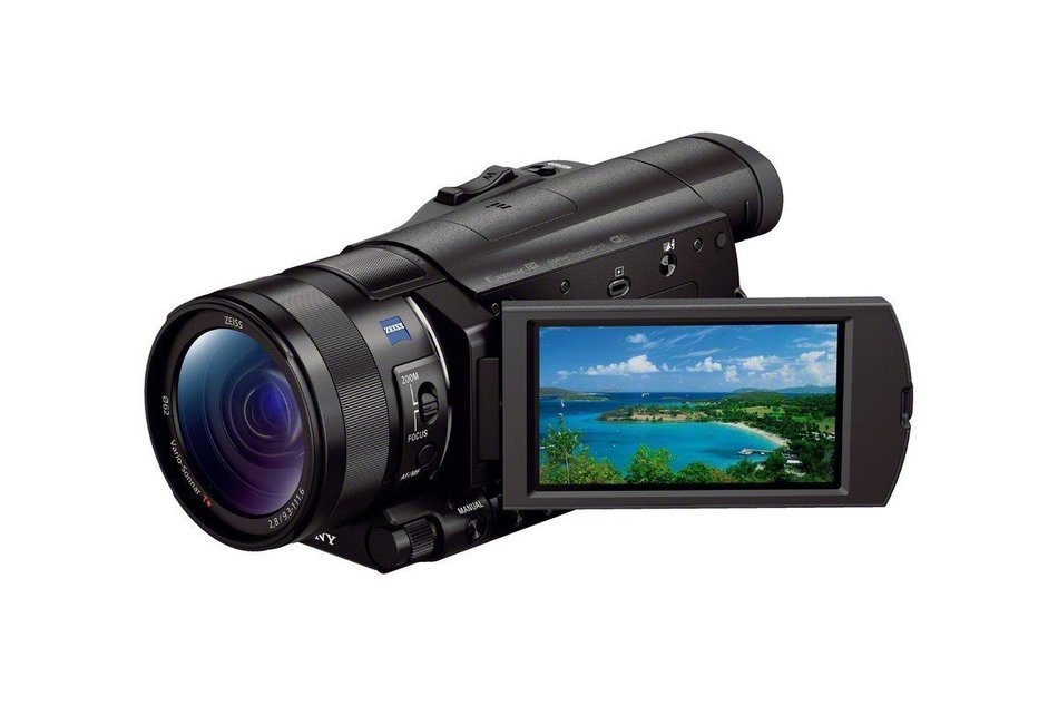 Sony FDR-AX100/B 4K Video Camera with 3.5-Inch LCD W/ 64GB SDXC Card