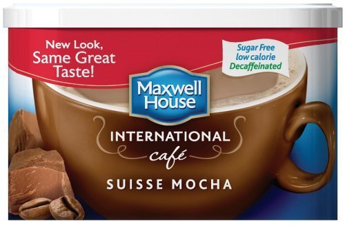 Maxwell House International Decaf Sugar Free Suisse Mocha Cafe - 4 oz