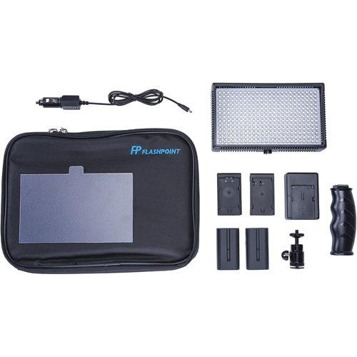 Flashpoint 198 LED - Bi Color on Camera Light N4