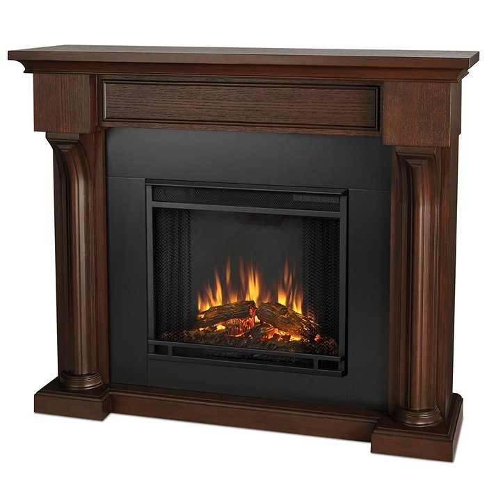 Real Flame 5420E Verona Electric Fireplace, Medium, White