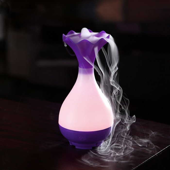 Romantic Magic Bottle 95ml Portable USB Ultrasonic Aromatherapy Humidifier Essential Oil Aroma Diffuser with LED... N2