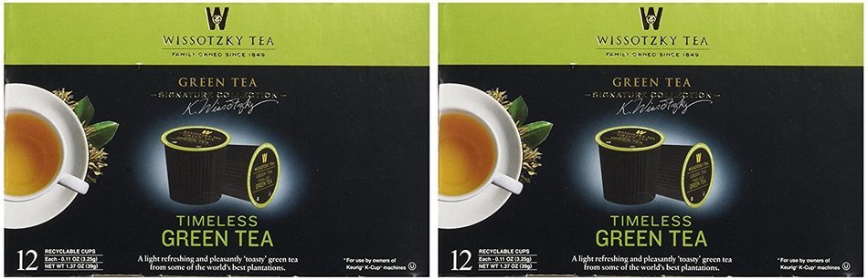 Wissotzky Tea Spiced Citrus Nana Mint Herbal Single Serve Cups for Keurig K Cups, 12 Count N49