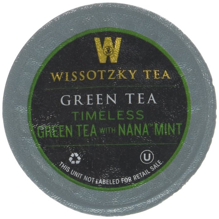 Wissotzky Tea Spiced Citrus Nana Mint Herbal Single Serve Cups for Keurig K Cups, 12 Count N50