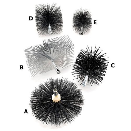 A.W. Perkins 103334 RoVac 16 in. ButtonFlex Polypropylene Brush