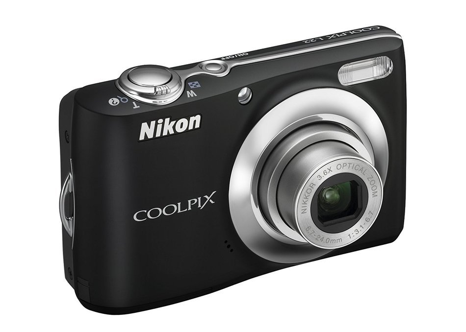 Nikon Coolpix L22 12.0MP Digital Camera with 3.6x Optical Zoom and 3.0-Inch LCD (Red-primary) N2