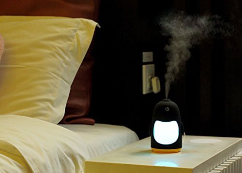USB Mini Colorful Nightlight Penguin Humidifier New Creative Household Air Purifying Humidifier N6