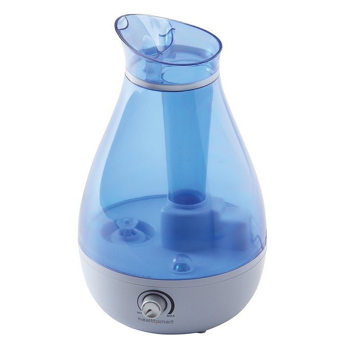HealthSmart Mist XP Cool Mist Ultrasonic Germ-Free Humidifier, Whisper ...