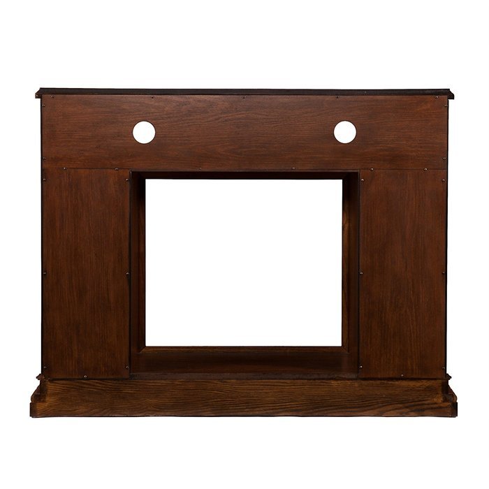 Atkinson Media Fireplace - Rich Brown Oak N5