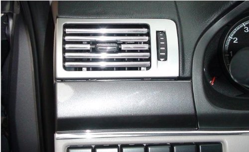 Docooler 4M U Style DIY Car Interior Air Conditioner Outlet Vent Grille Chrome Decoration Strip Silvery N3