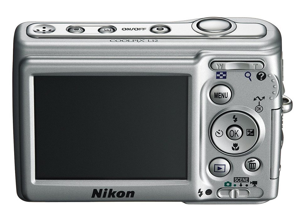 Nikon Coolpix L12 7MP Digital Camera with 3x Optical Vibration Reduction Zoom N2