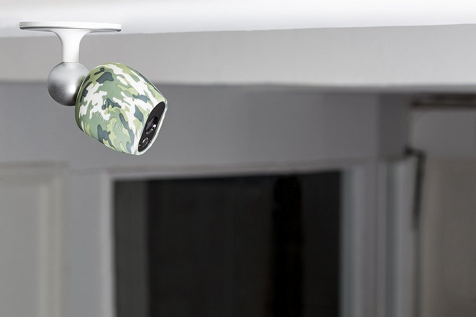 Table/Ceiling Mount for 100% Wire-Free Cameras (VMA1100) for Arlo and Arlo Pro by Dropcessories (White) N3