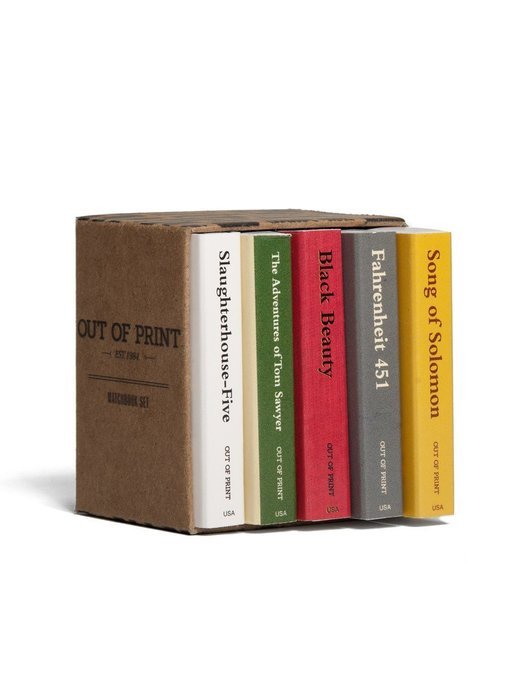 Out of Print Banned Books Matchbox Set N4