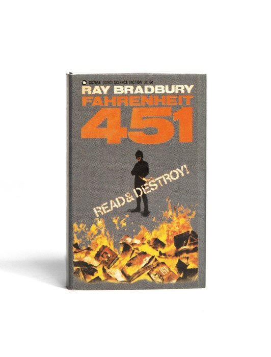Out of Print Banned Books Matchbox Set N6