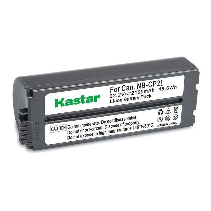 Kastar Battery NB-CP2L(X 3) and Charger BG-CP200 for Canon NB-CP1L CP2L and Compact Photo Printer SELPHY CP100...