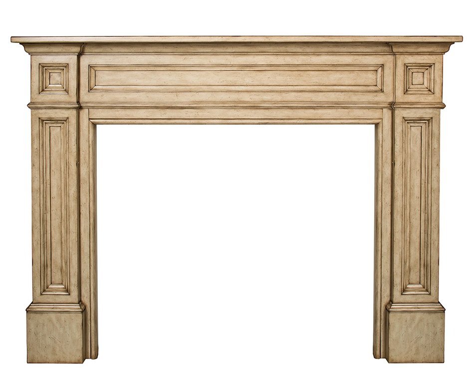 Pearl Mantels 140-56 Classique Unfinished Fireplace Mantel, Interior Opening 56-Inch Wide by 42-Inch High N10